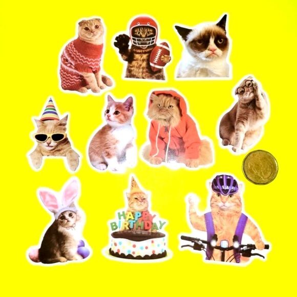 3/$20 brand new 10x waterproof funny stickers - Picture 1 of 1